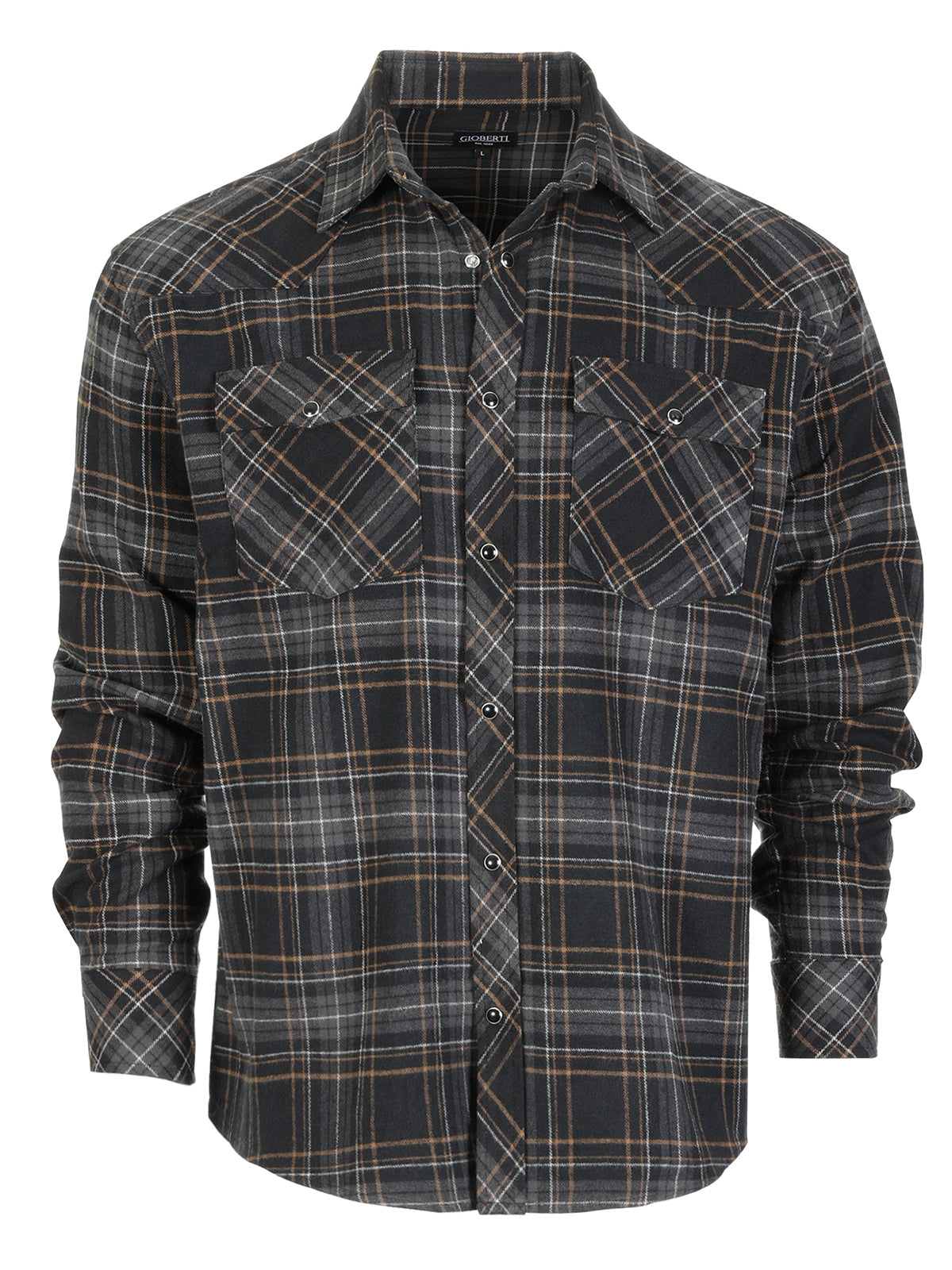 Mens Flannel w/snap