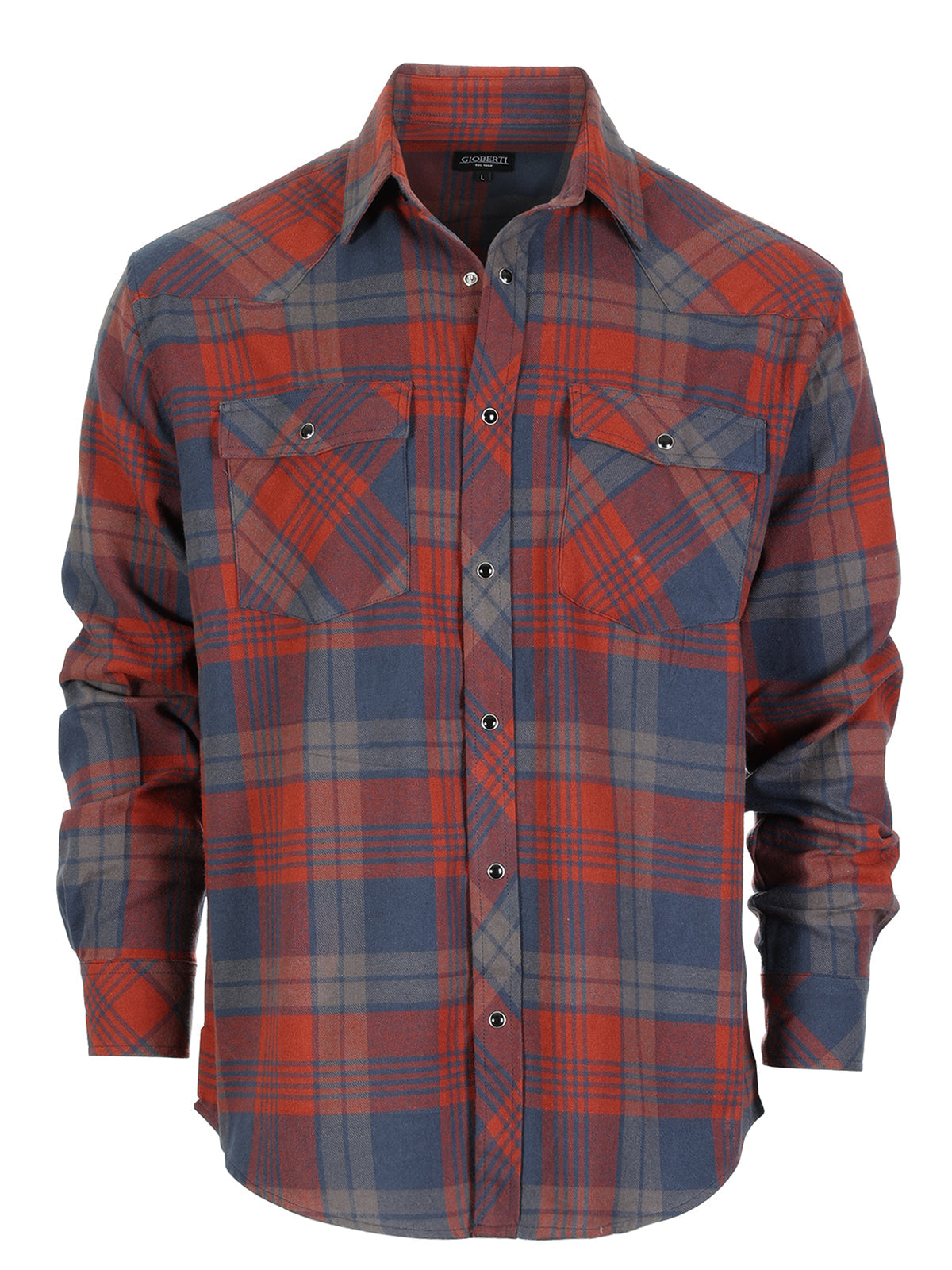 Mens Flannel w/snap