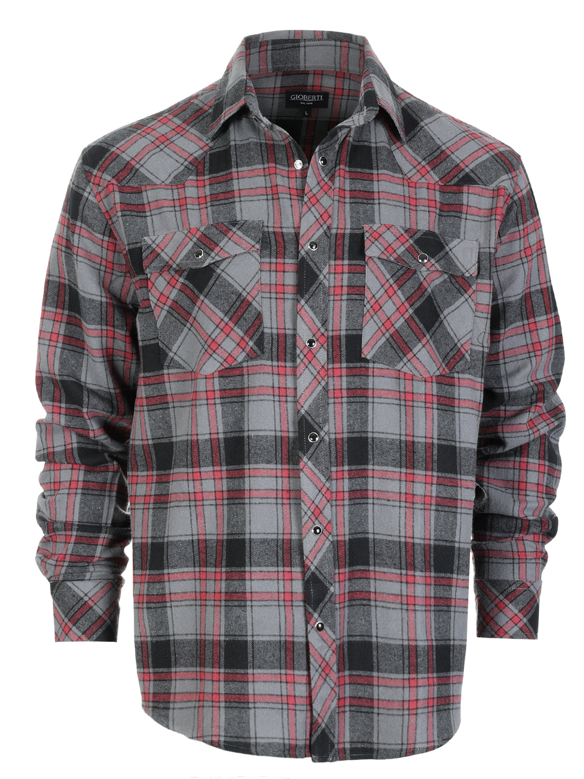 Mens Flannel w/snap