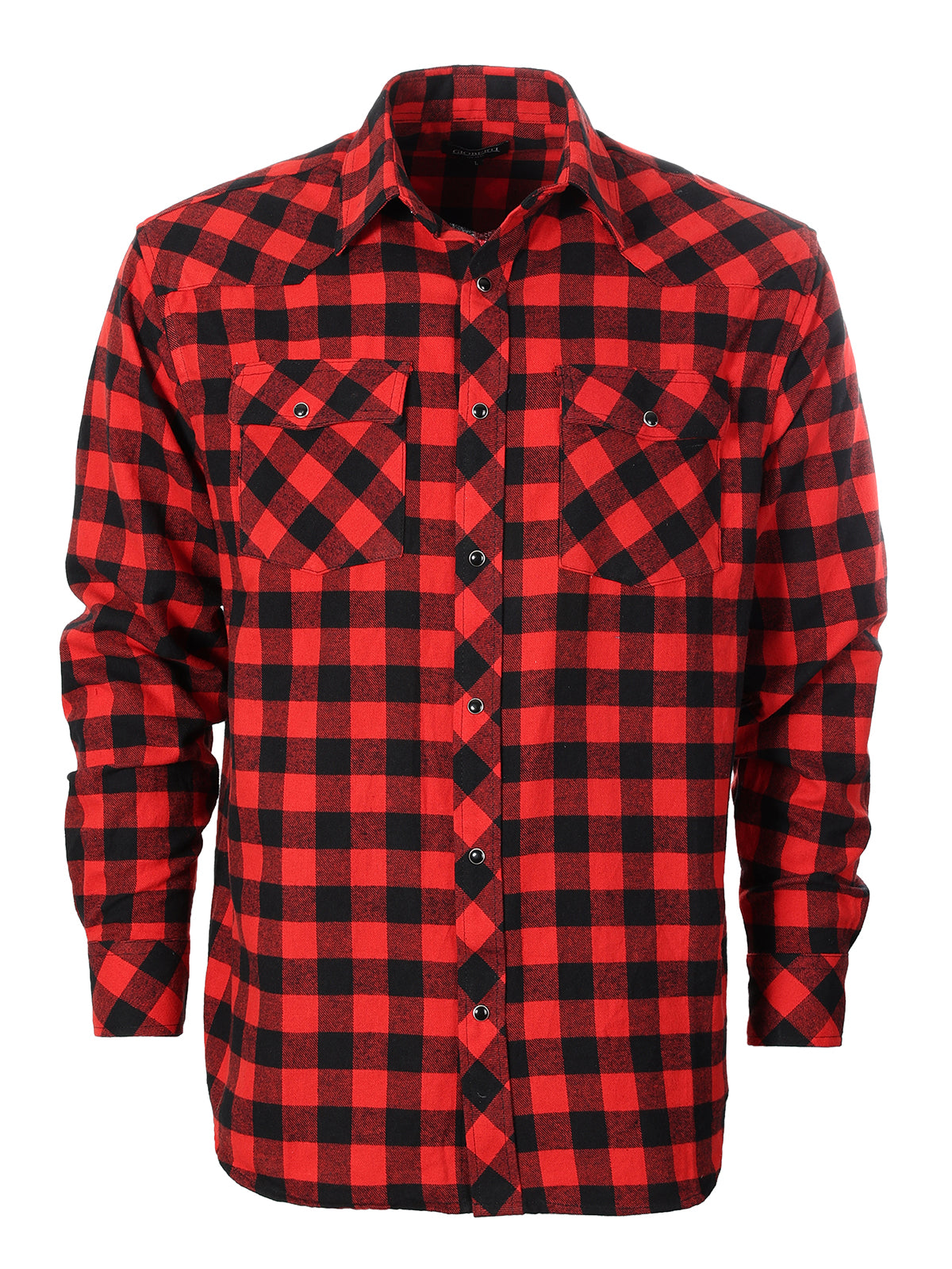 Mens Flannel w/snap