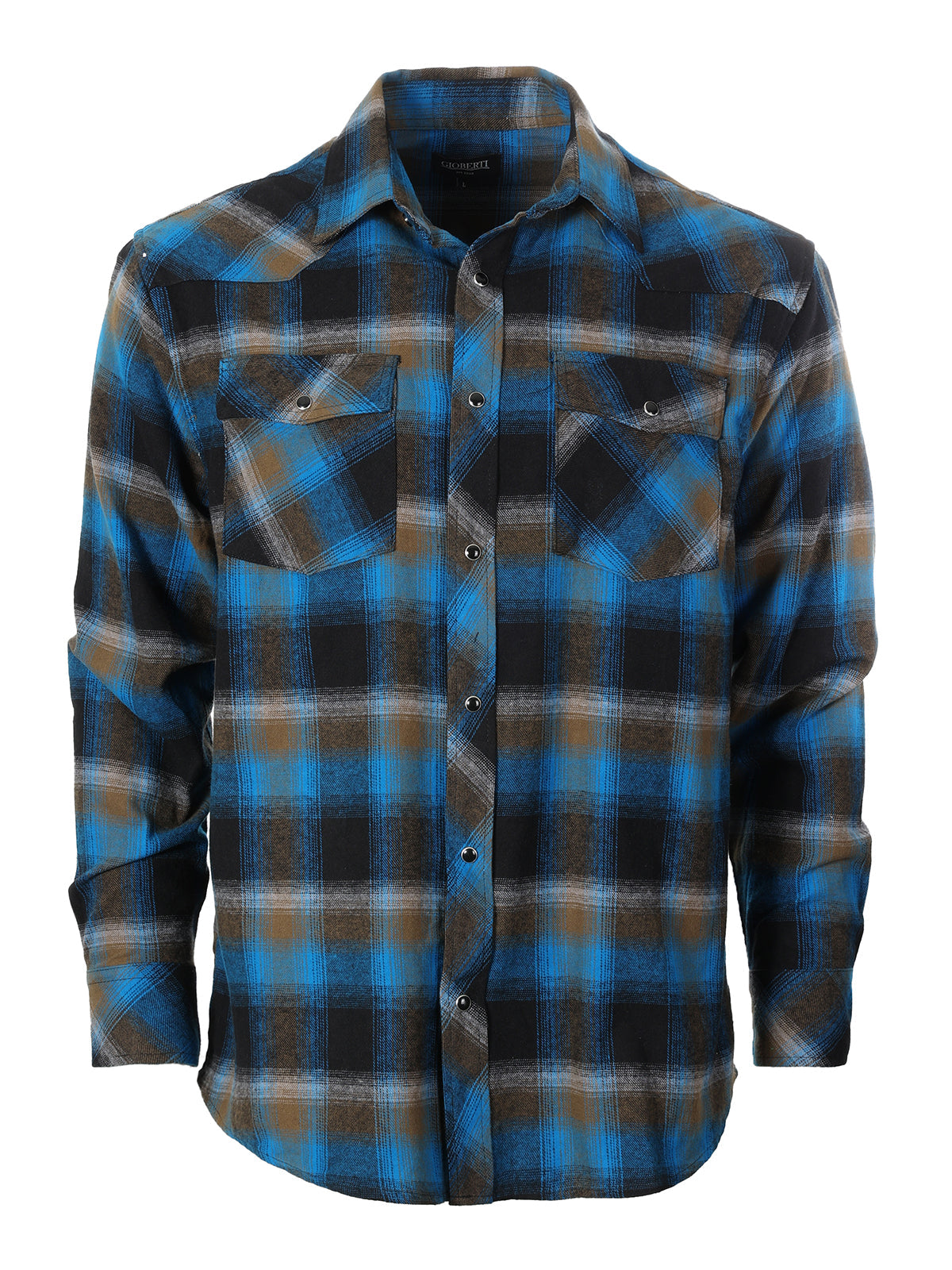 Mens Flannel w/snap