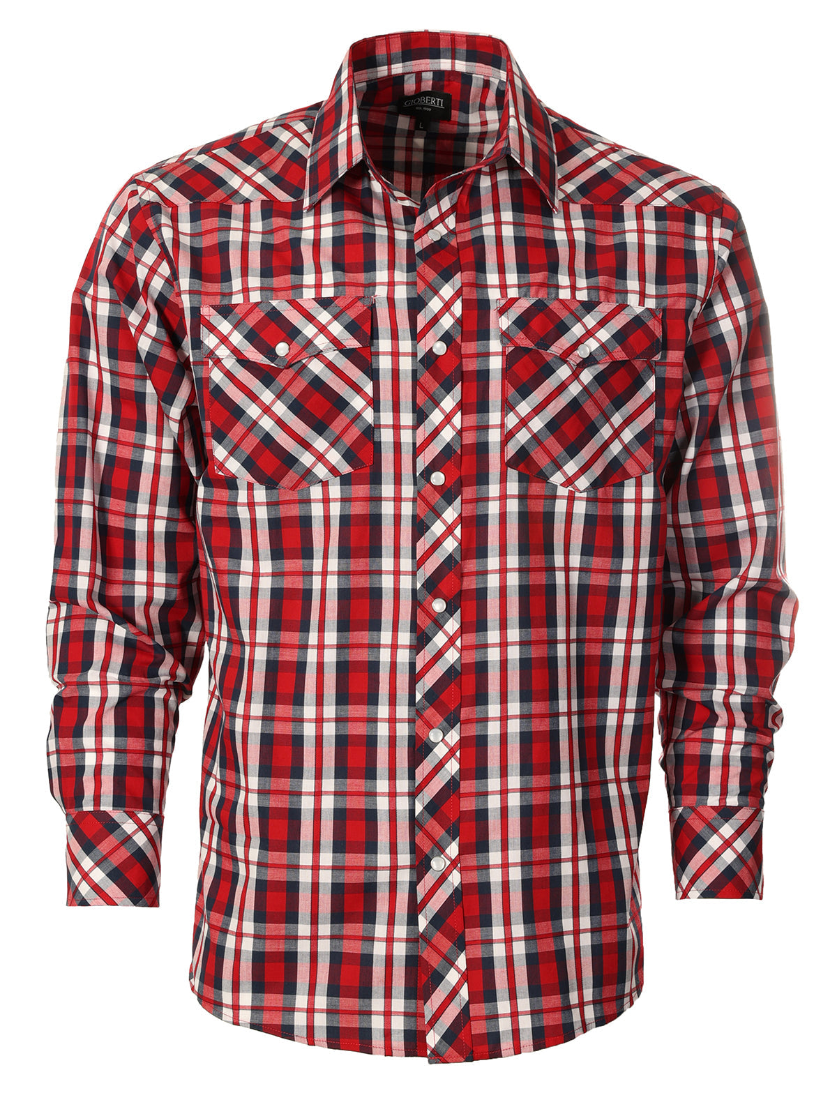 western long sleeve button down casual