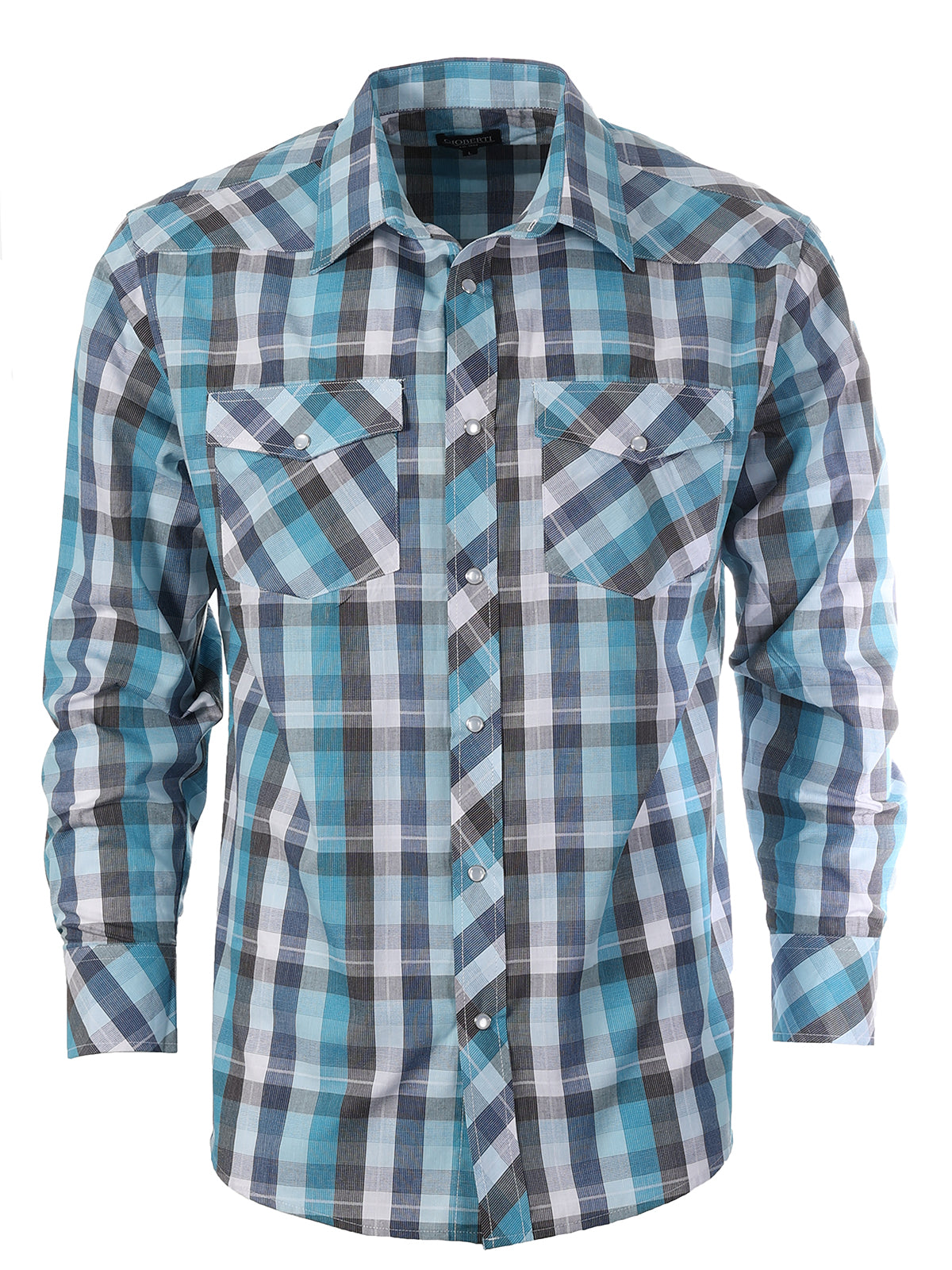 western long sleeve button down casual