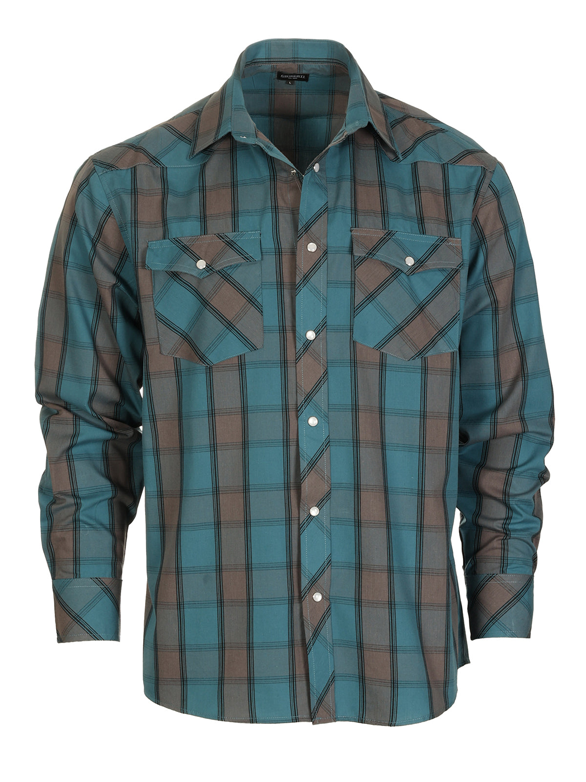 western long sleeve button down casual