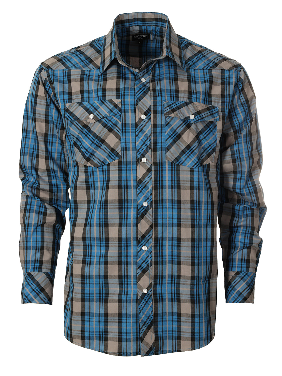 western long sleeve button down casual