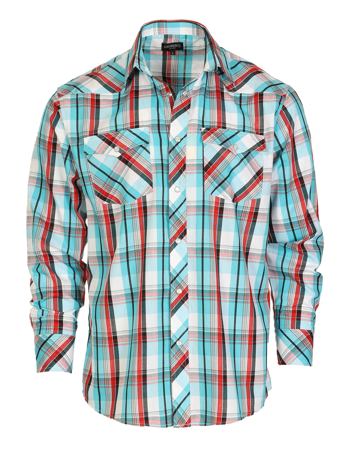 western long sleeve button down casual