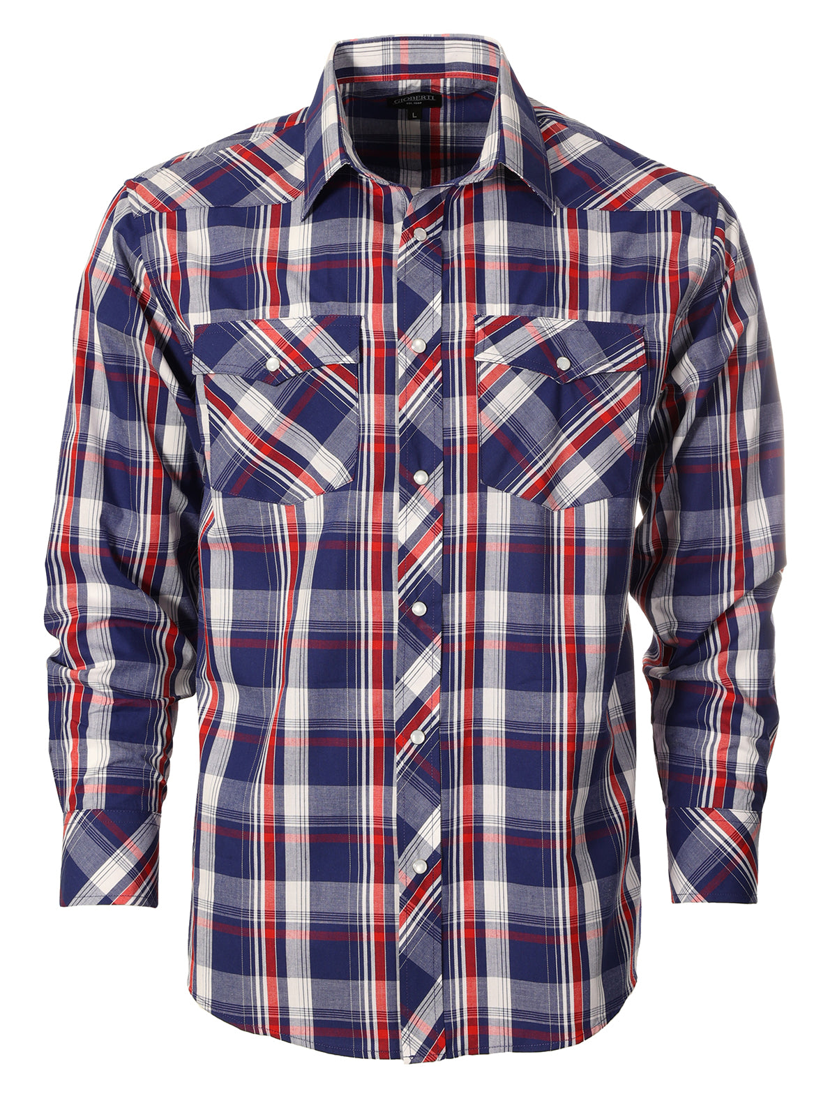 western long sleeve button down casual