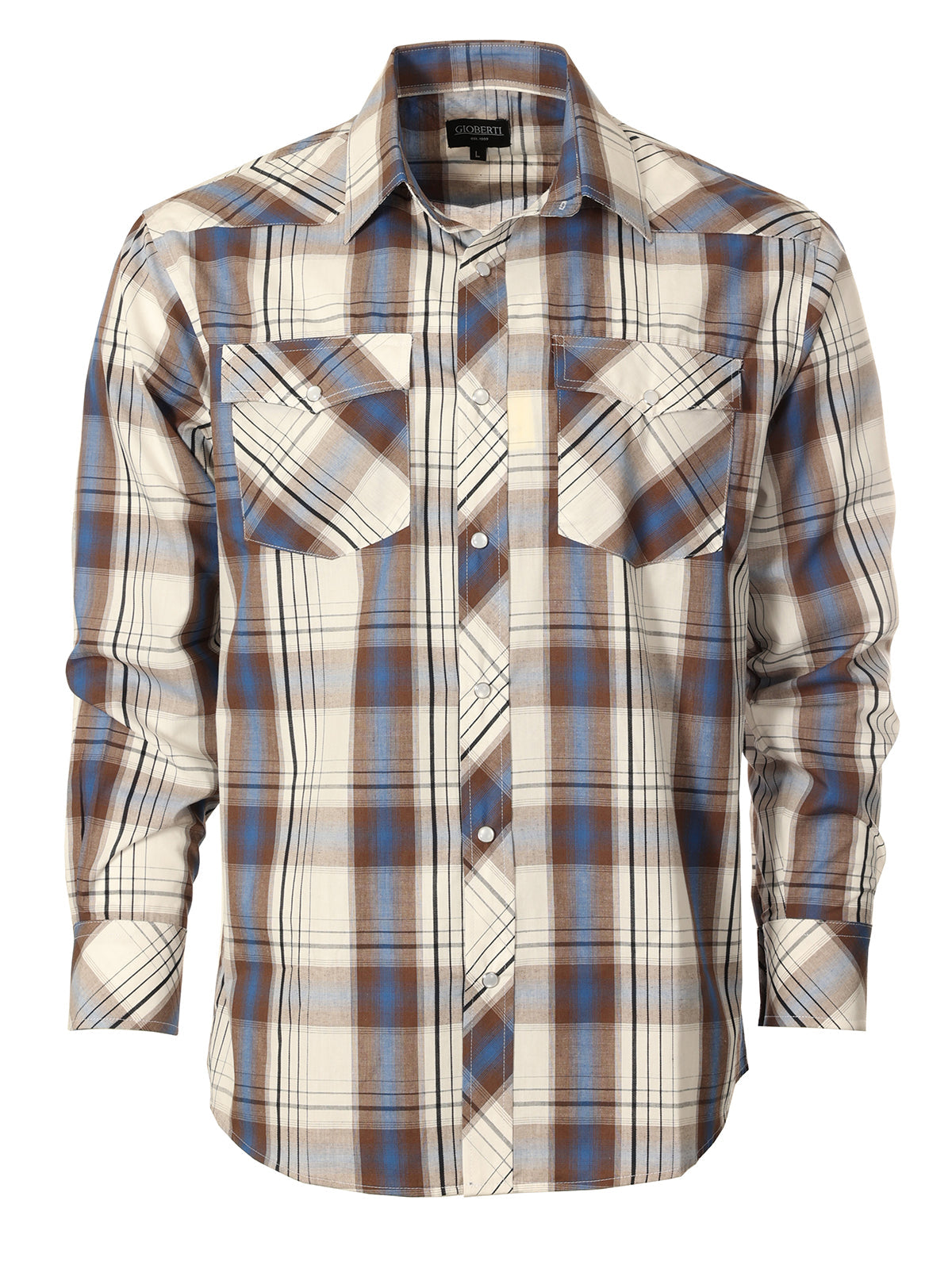 western long sleeve button down casual