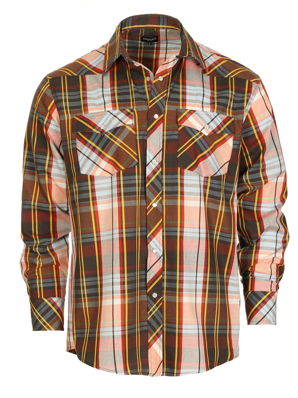 western long sleeve button down casual