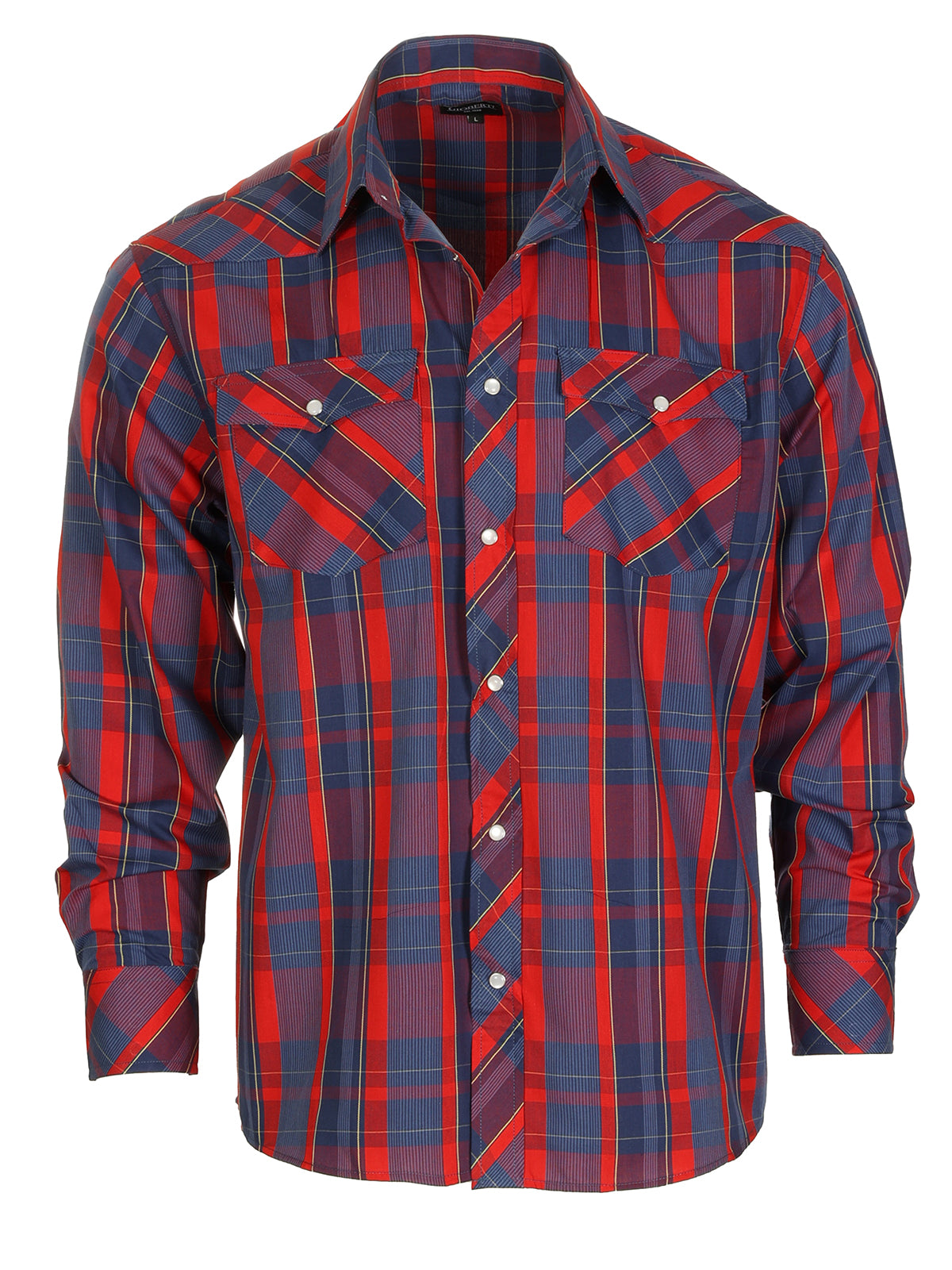 western long sleeve button down casual