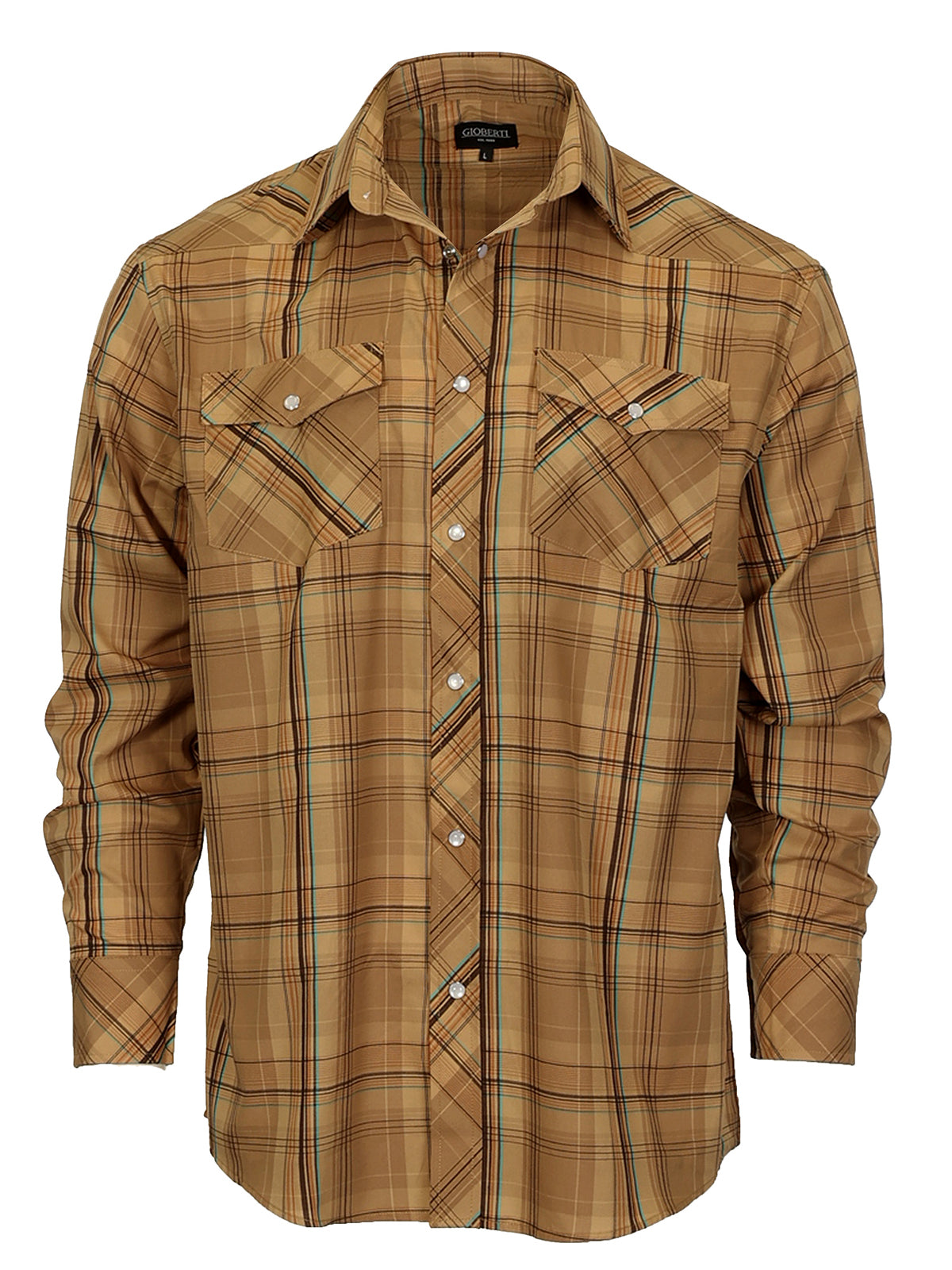 western long sleeve button down casual