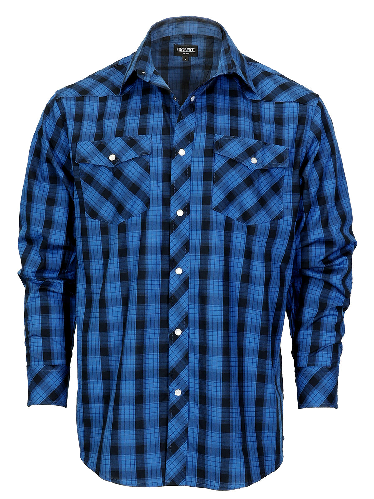 western long sleeve button down casual