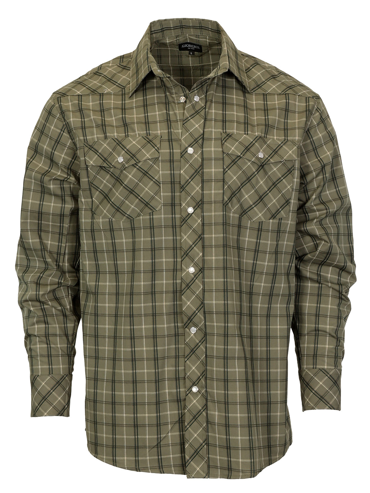 western long sleeve button down casual