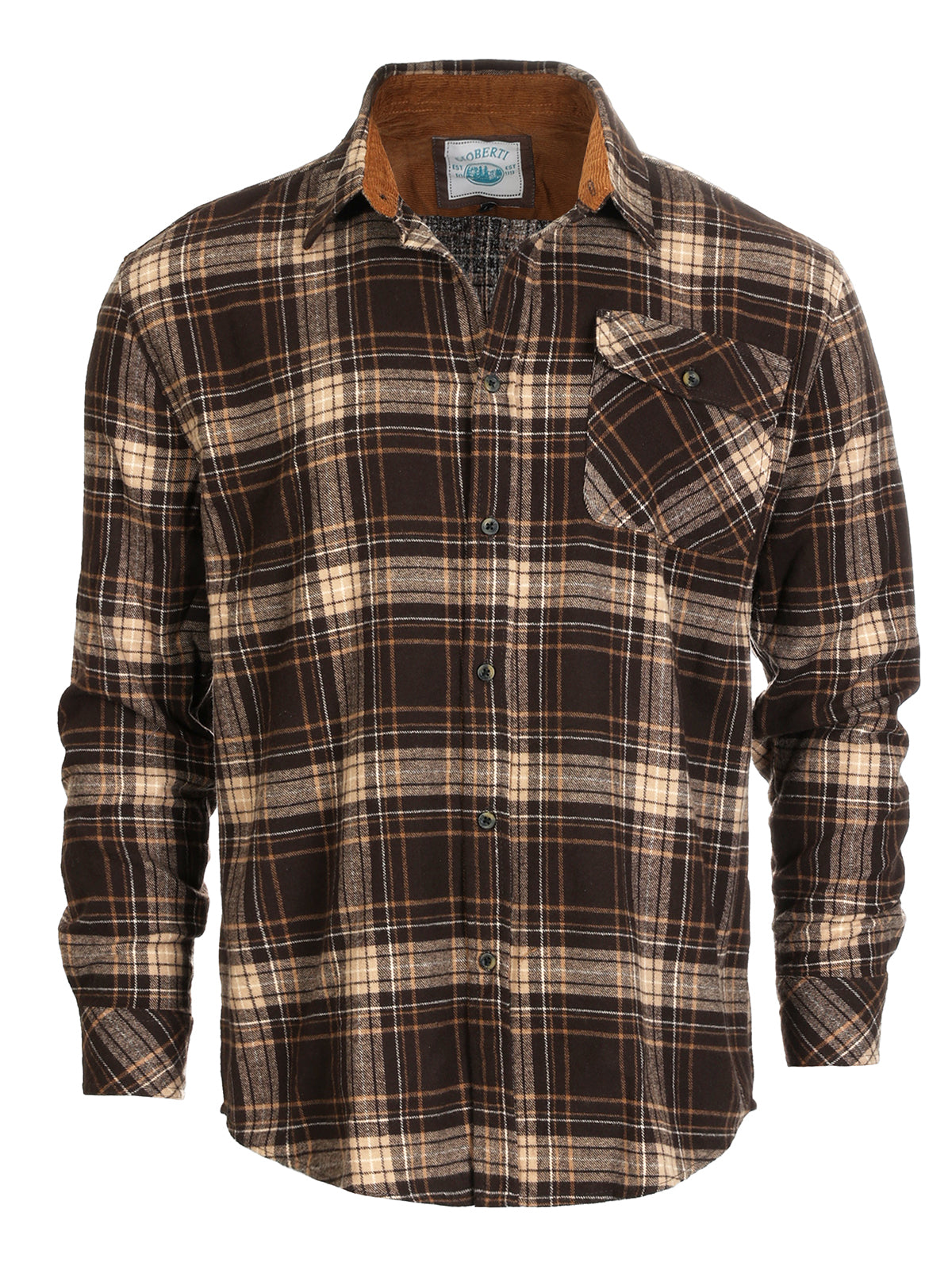 Men's Plaid Flannel Shirt