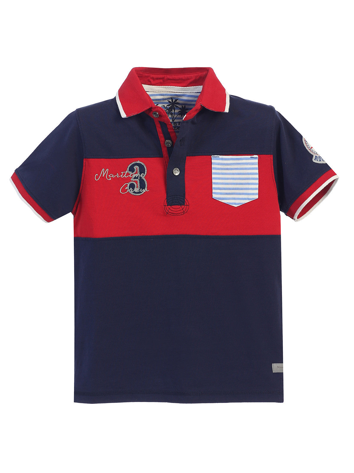 Boy's Polo Shirt w/ Embroidery