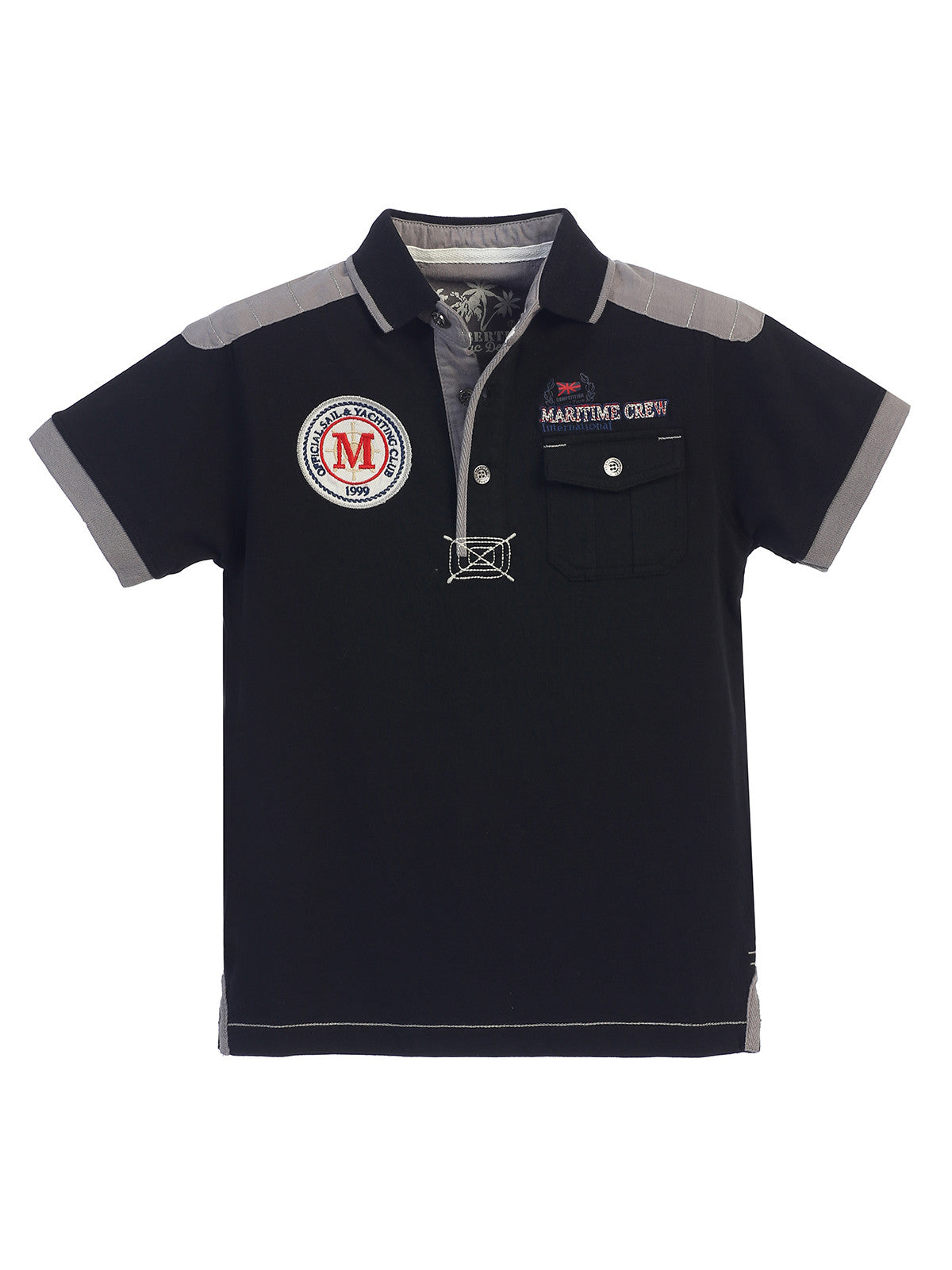 Boys Nautical Fashion Polo Shirt