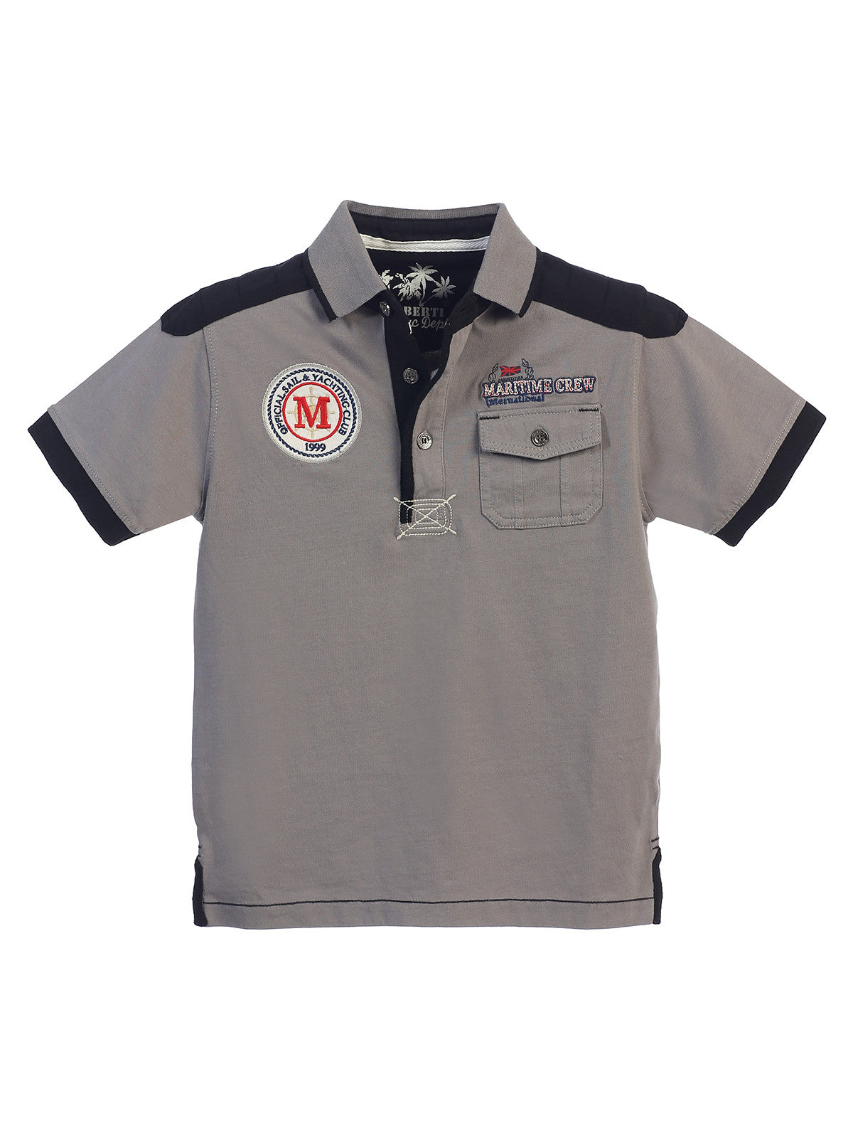 Boys Nautical Fashion Polo Shirt