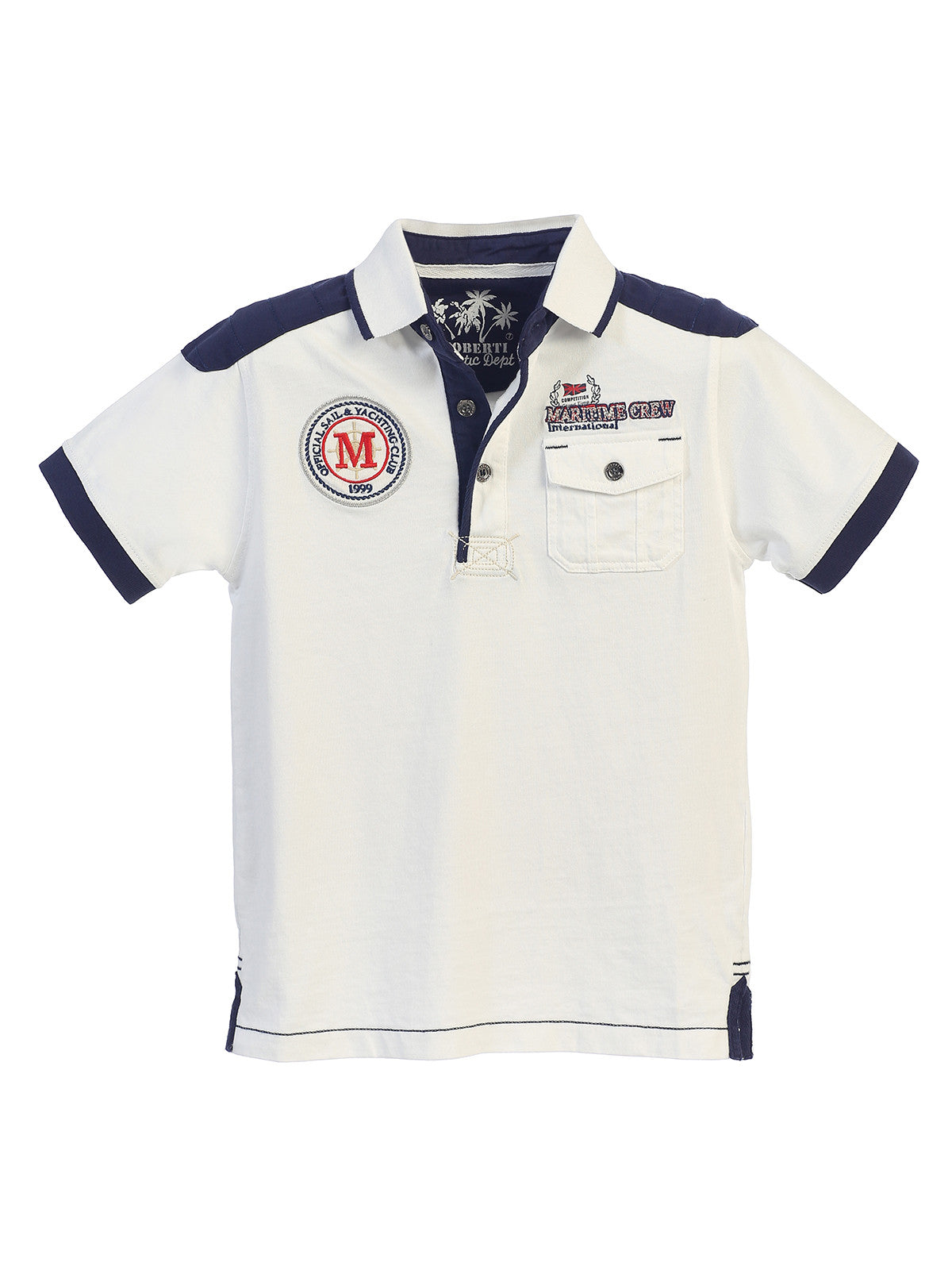 Boys Nautical Fashion Polo Shirt