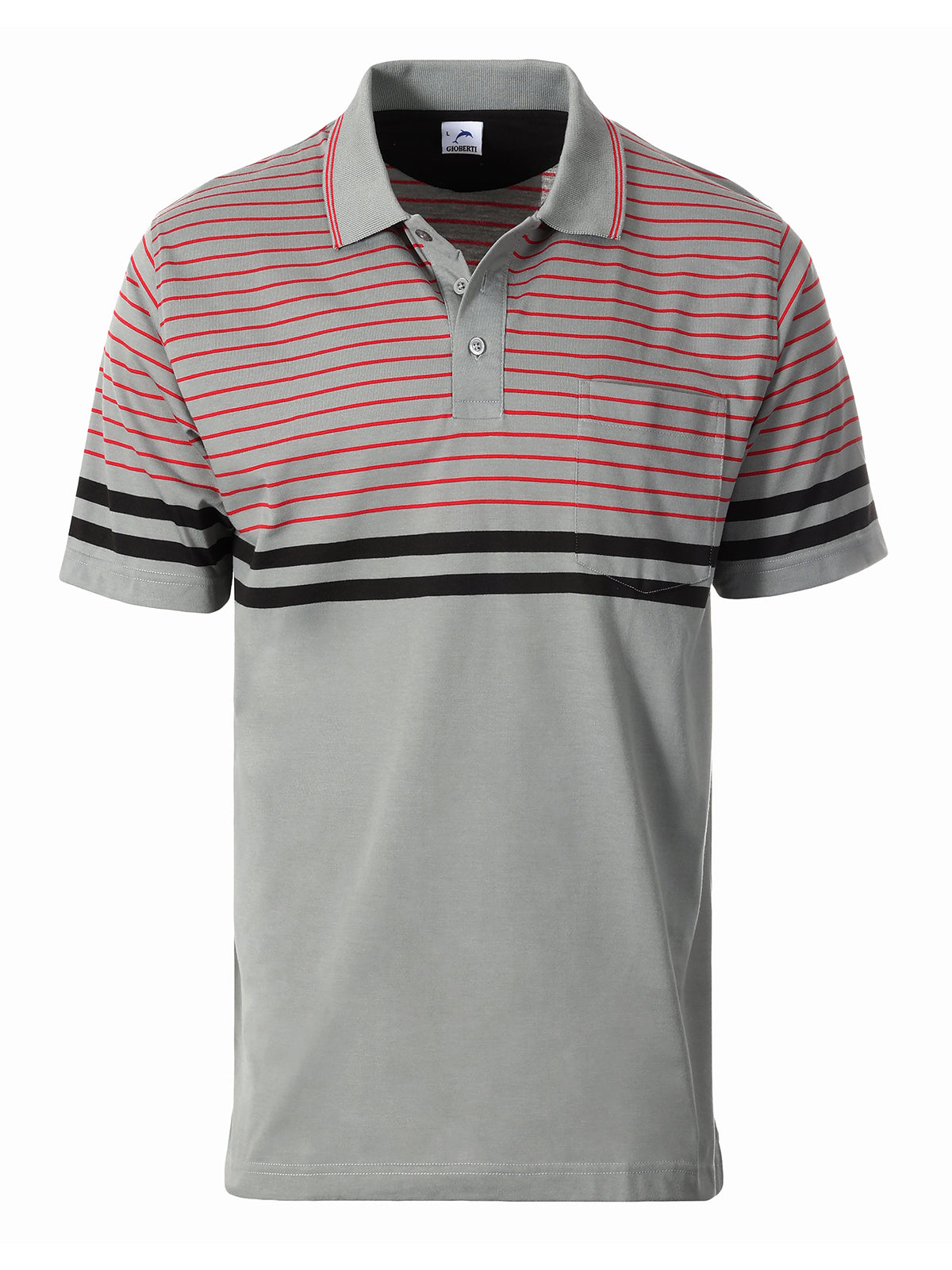 Men's Striped Polo Shirts