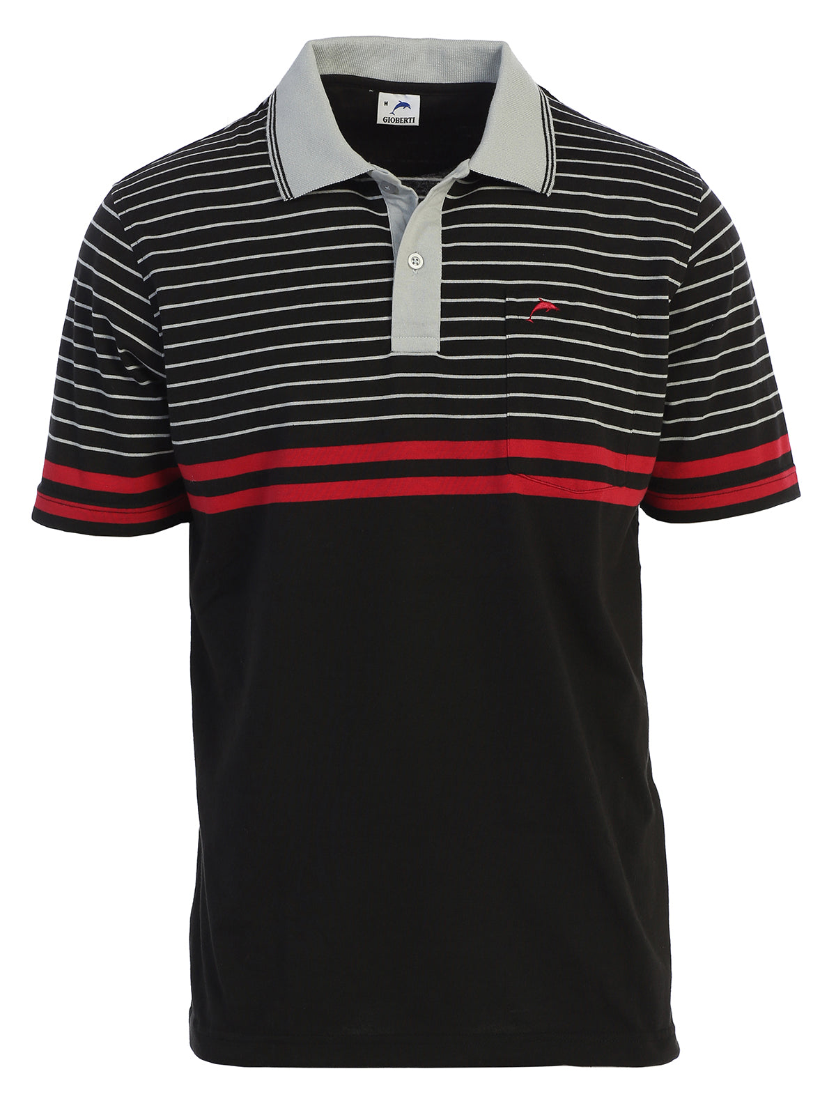 Men's Striped Polo Shirts