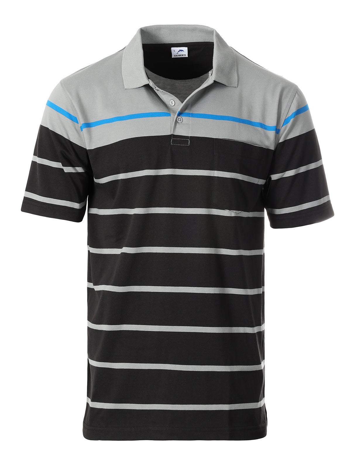 Men's Striped Polo Shirts