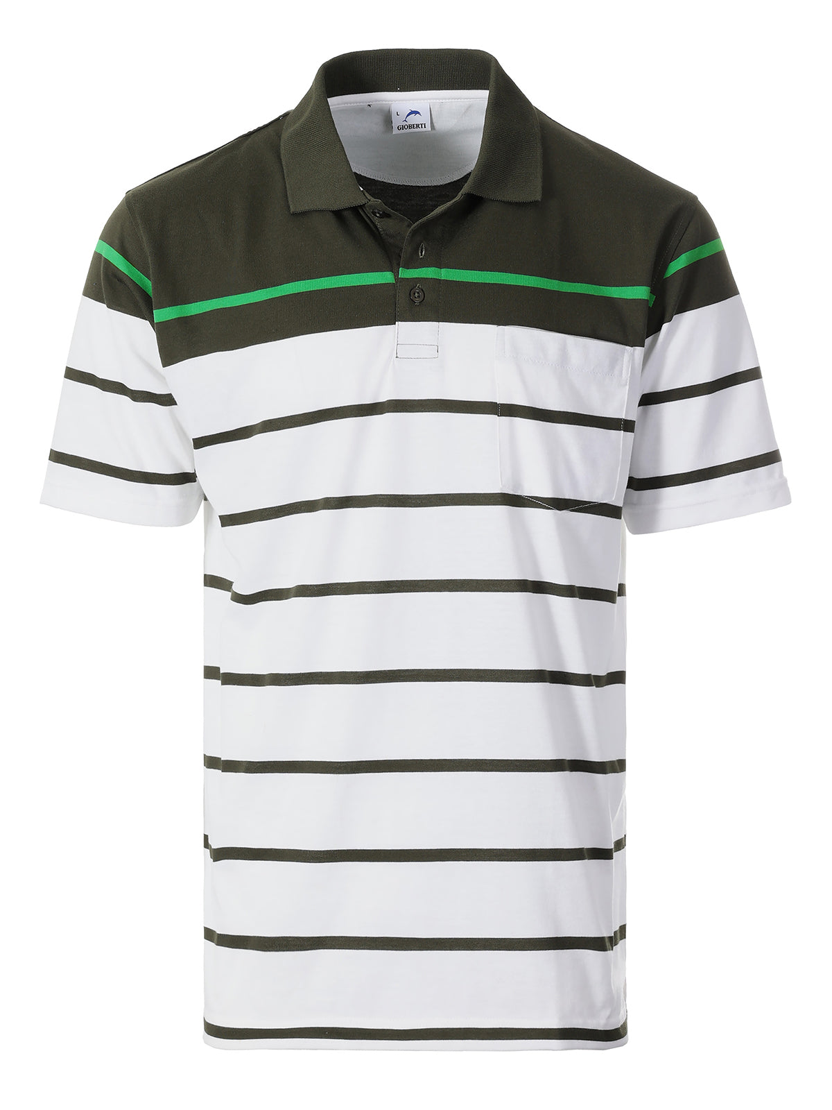 Men's Striped Polo Shirts