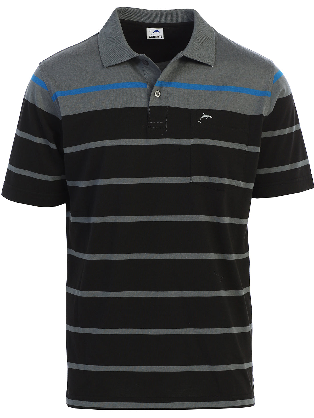 Men's Striped Polo Shirts