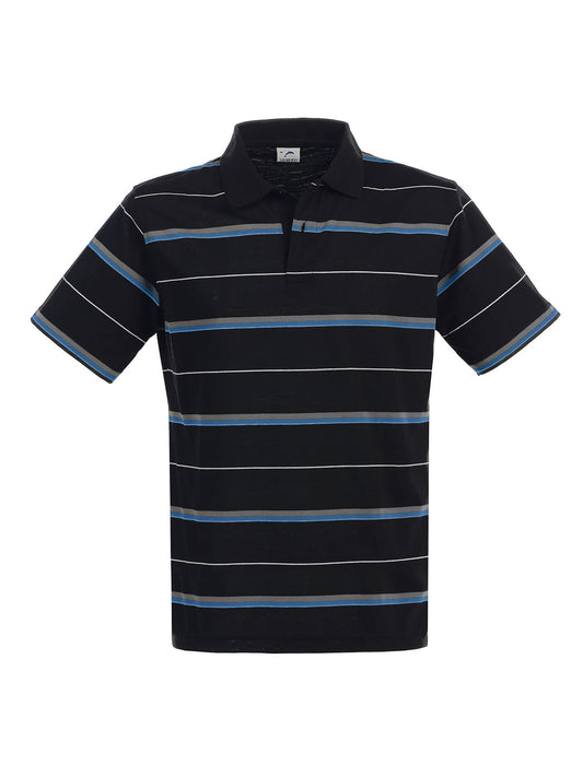 Men's Striped Polo Shirt