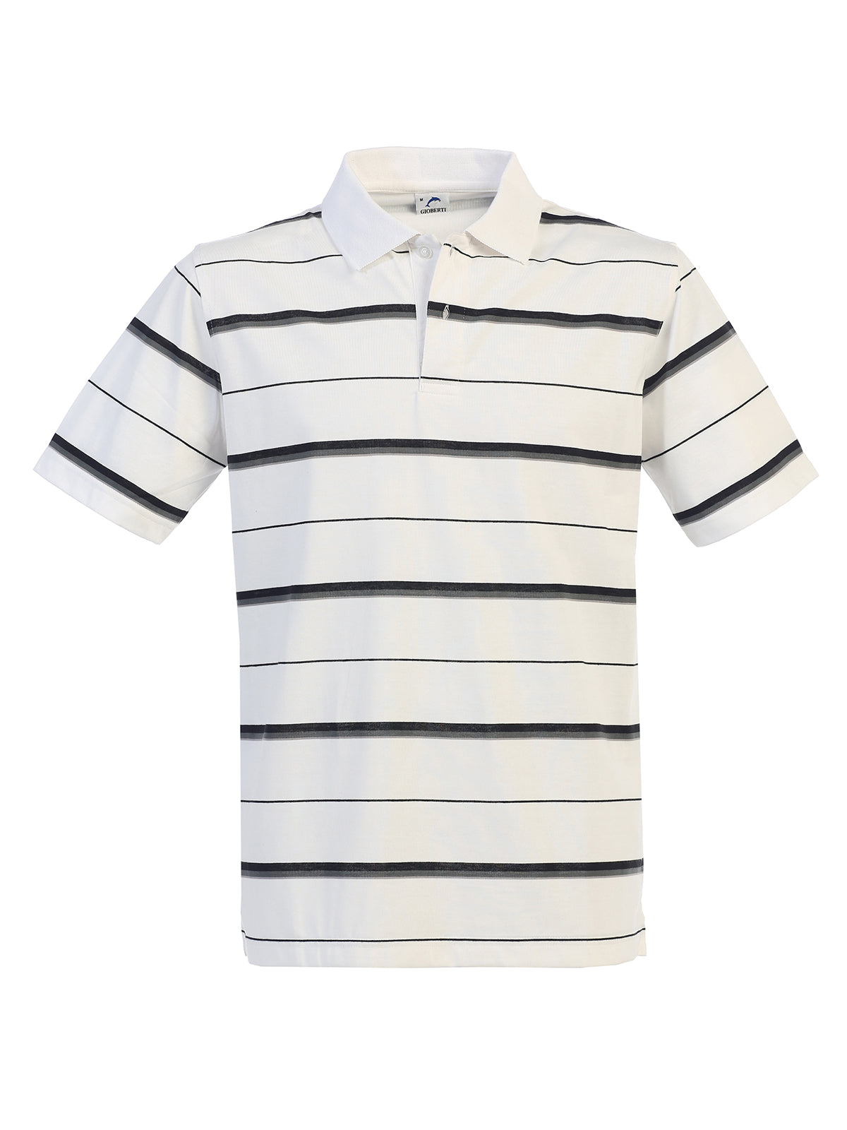 Men's Striped Polo Shirt