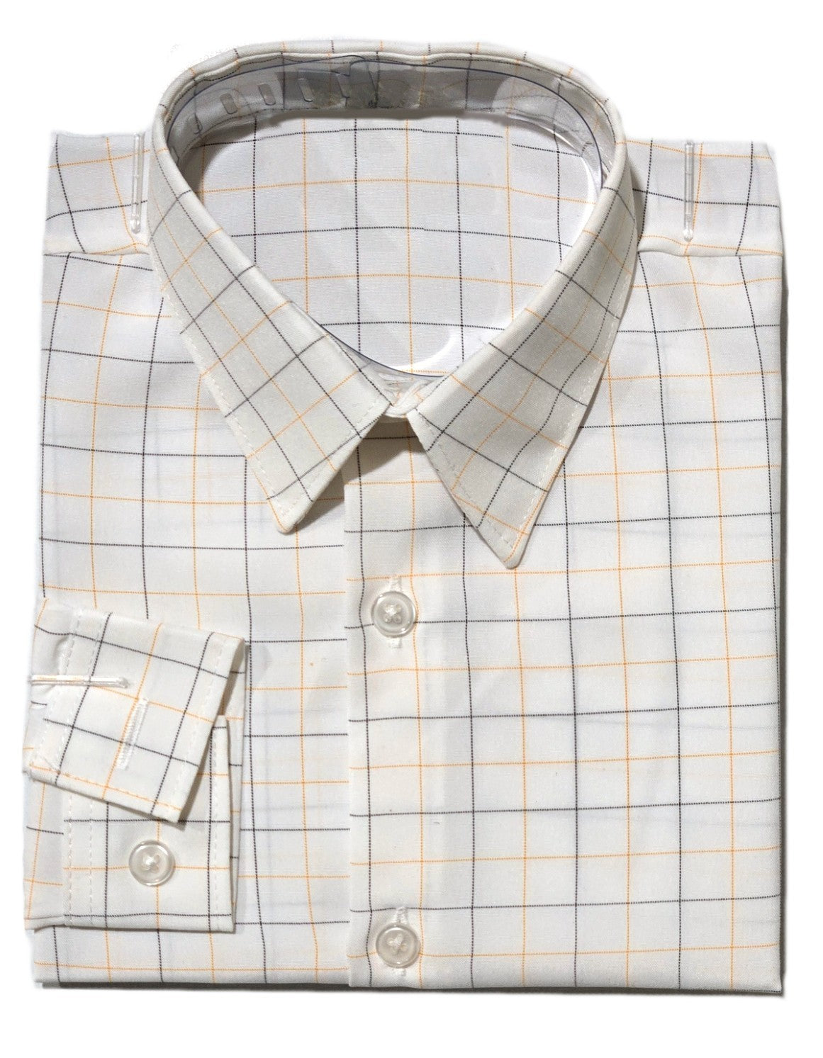 Boys Button-Up Dress Shirt, Long Sleeve Formal Top, Sizes 2T-16 S702