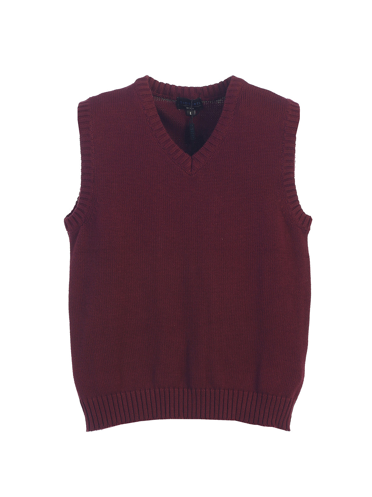 Boy's knitted sweater vest