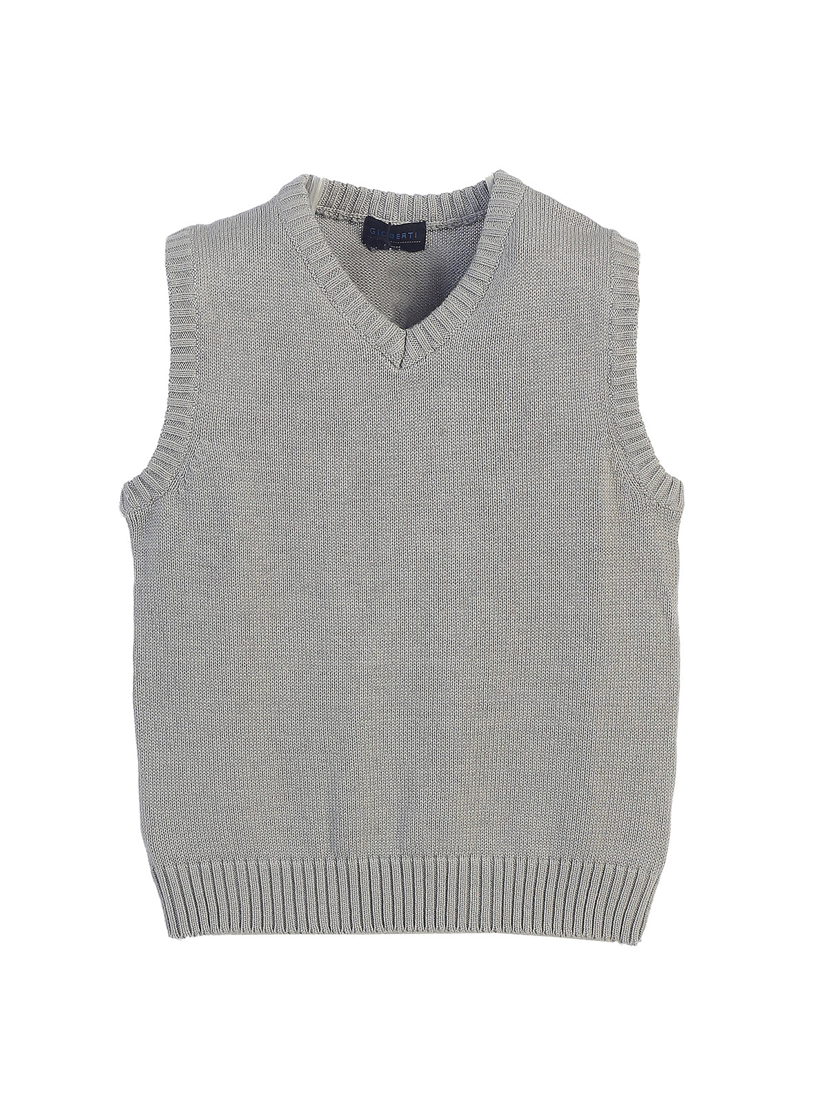 Boy's knitted sweater vest