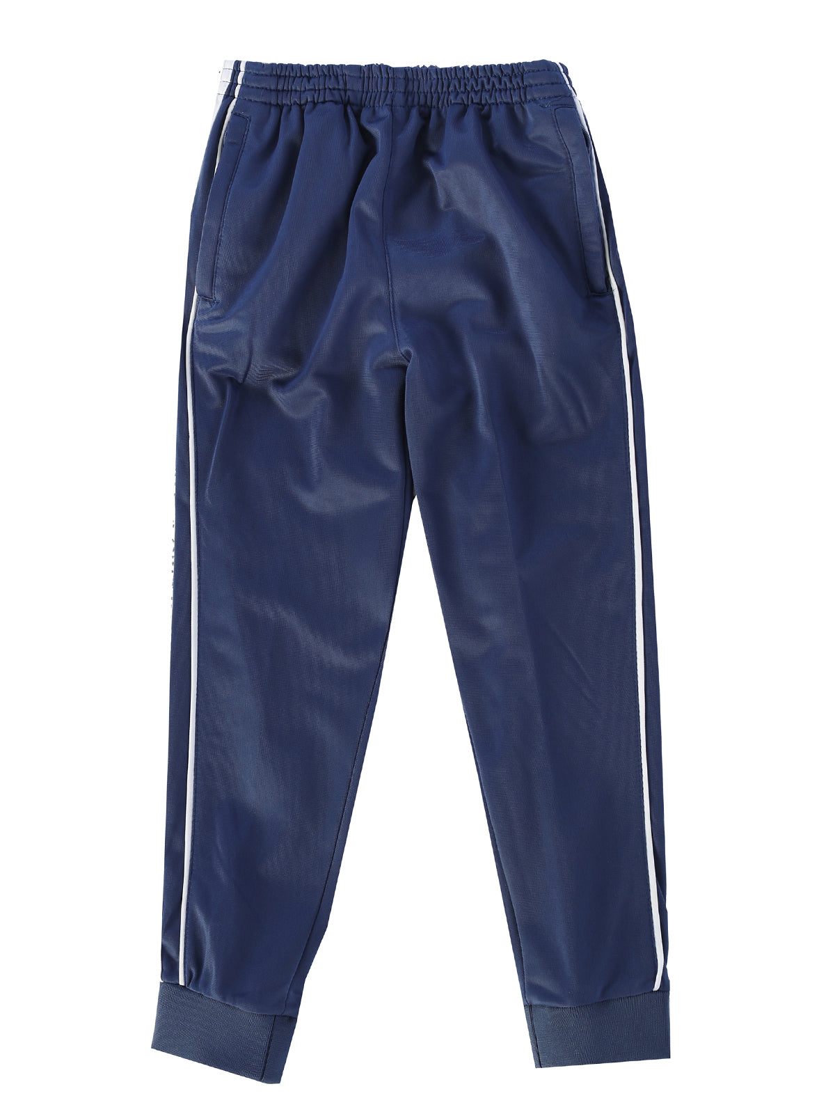 Boys Athletic Track Pants With Ribbed Cuff