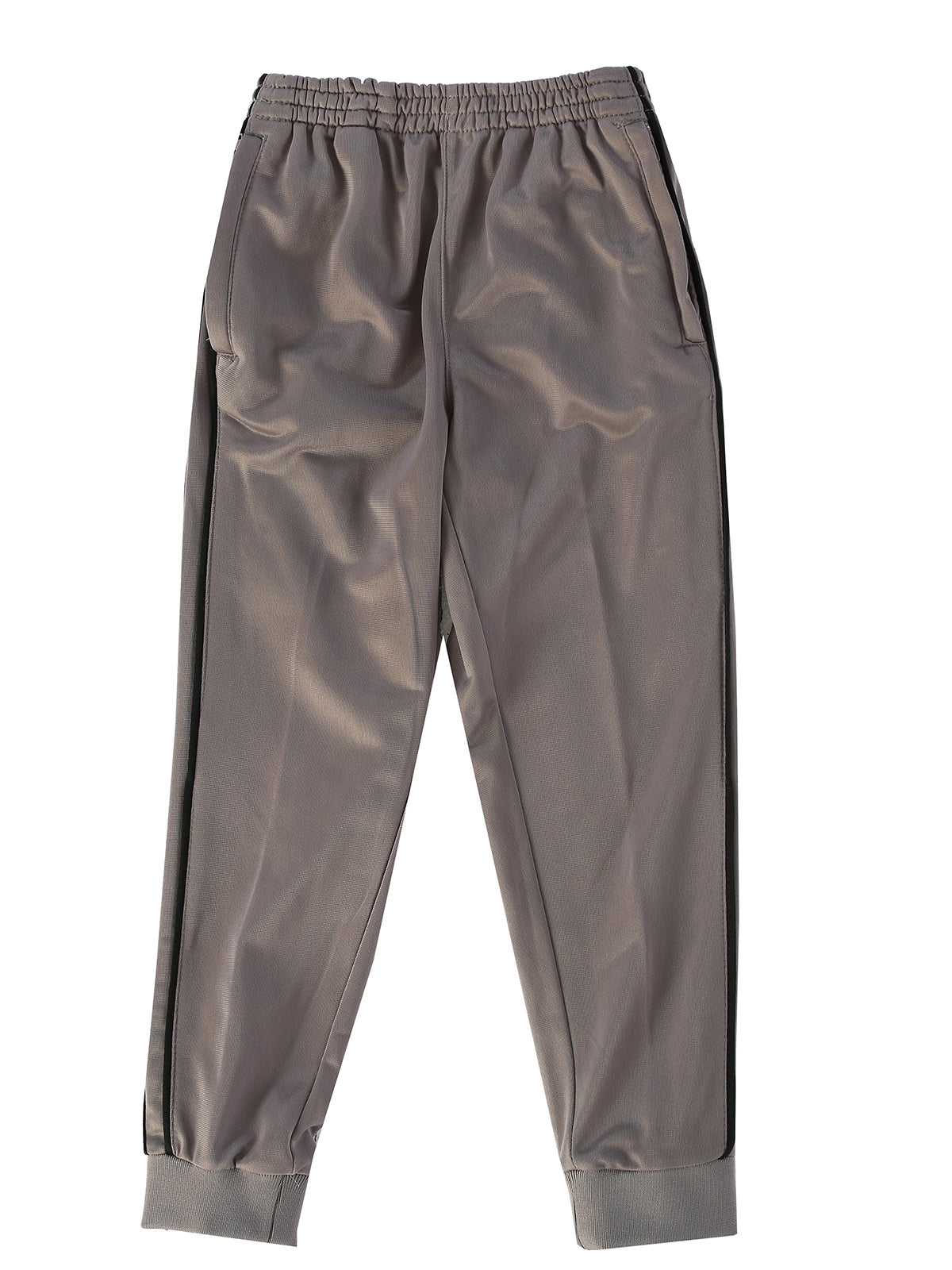 Boys Athletic Track Pants With Ribbed Cuff