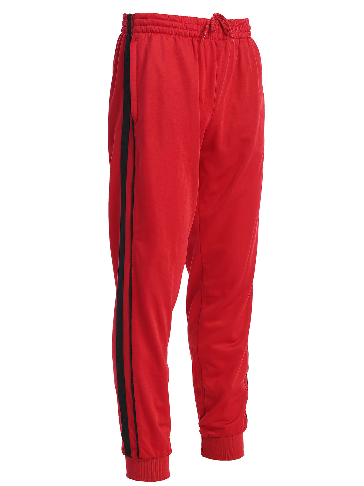 Men's Athletic Track Pants With Ribber Cuffs