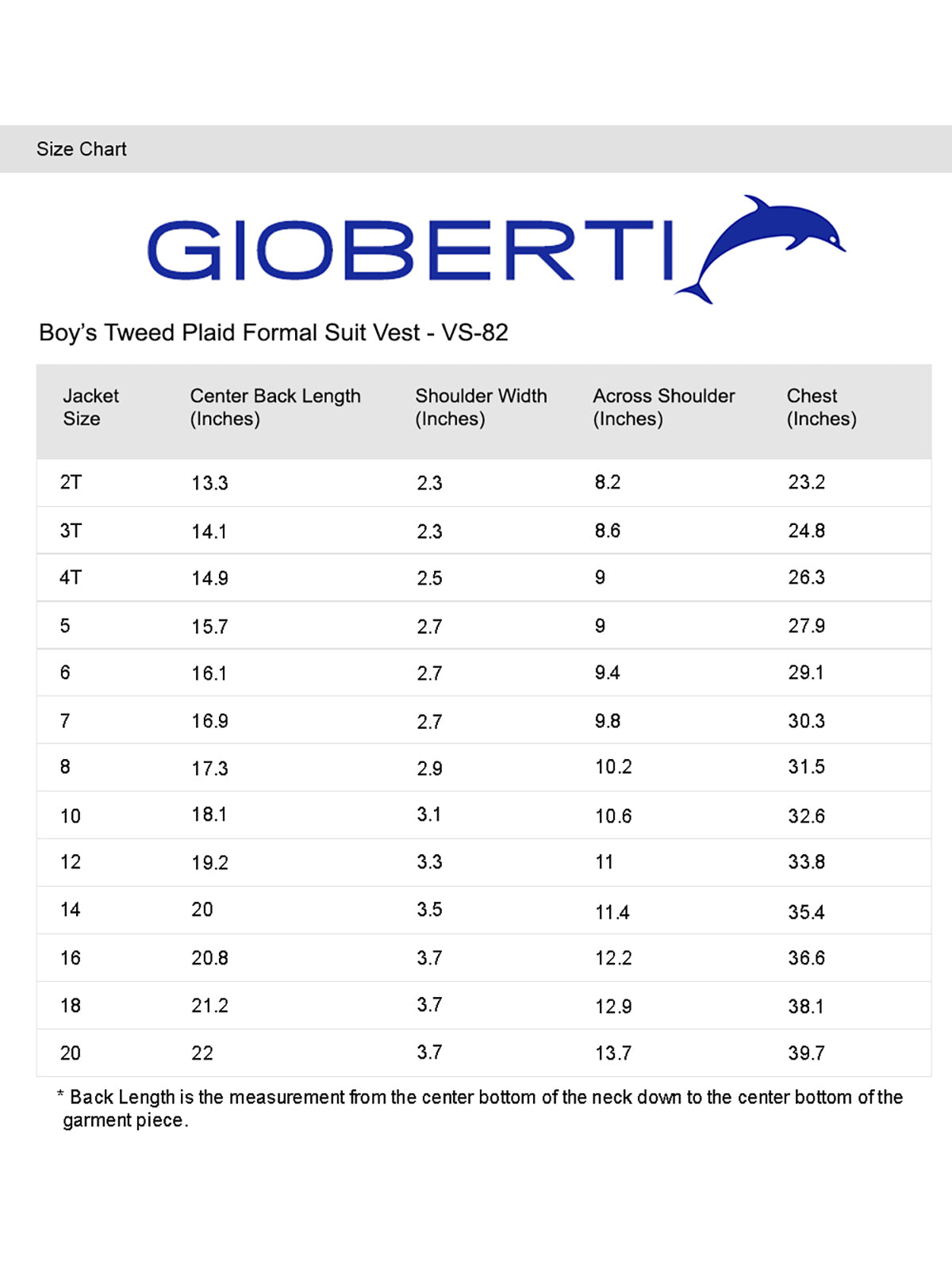 sizechart