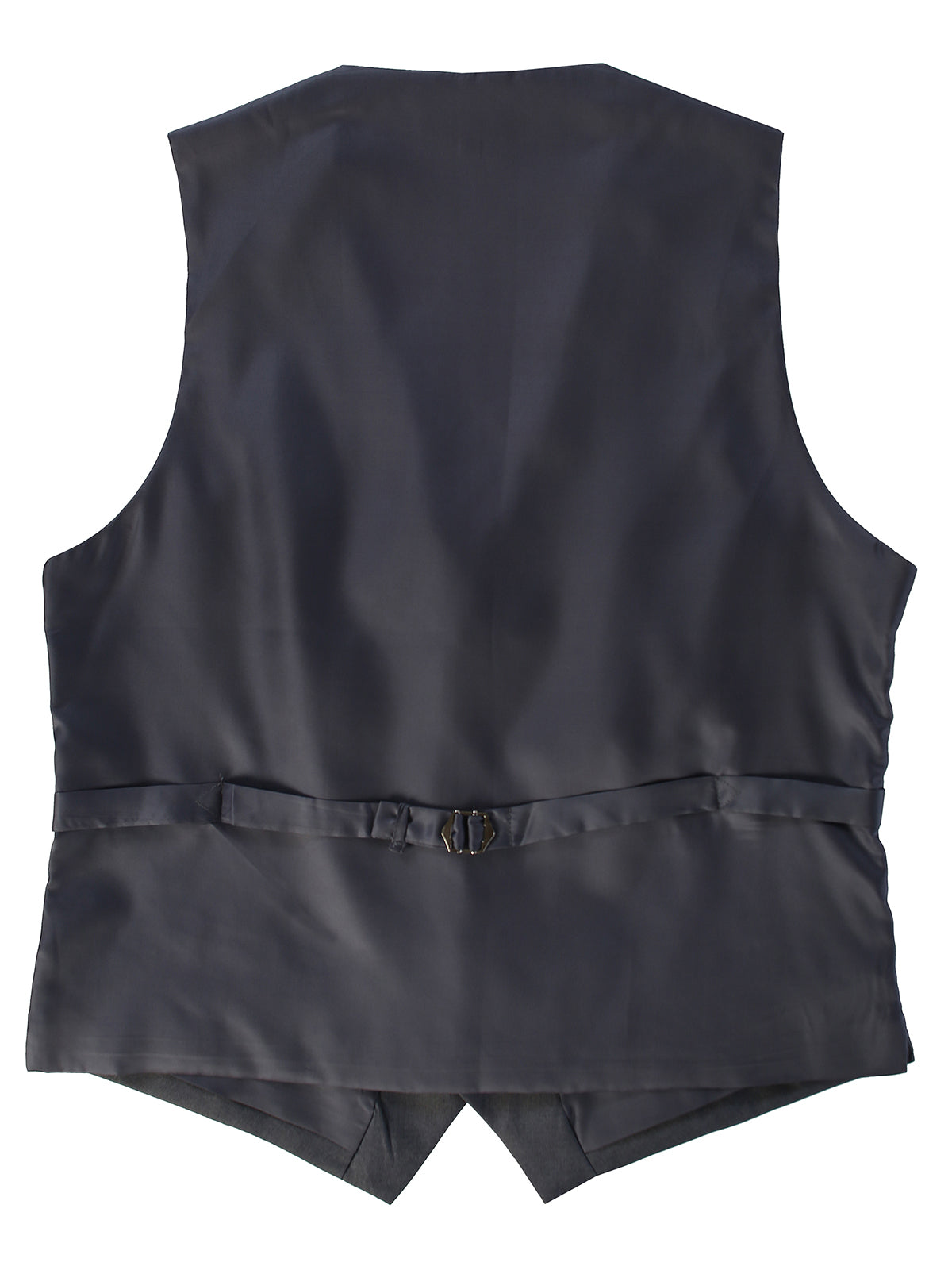 Back View of Mens Button Formal Suit Vest