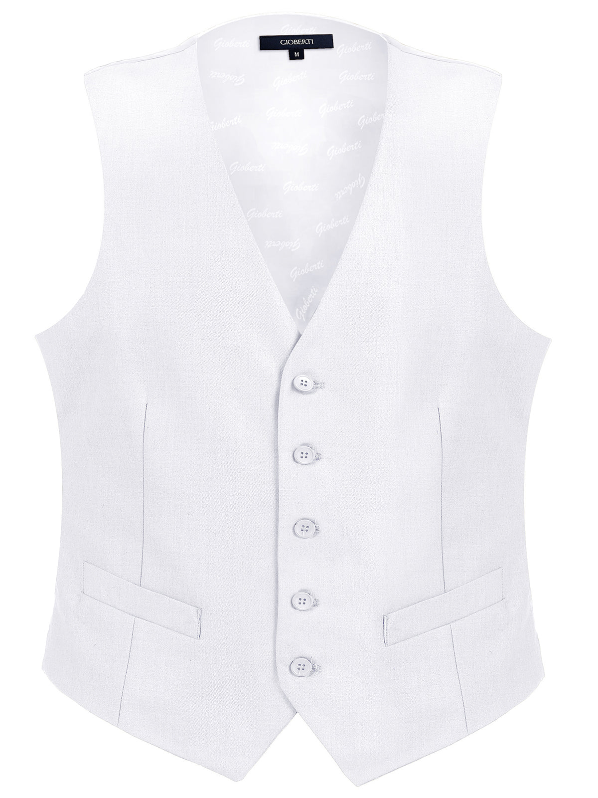 Mens Button Formal Suit Vest