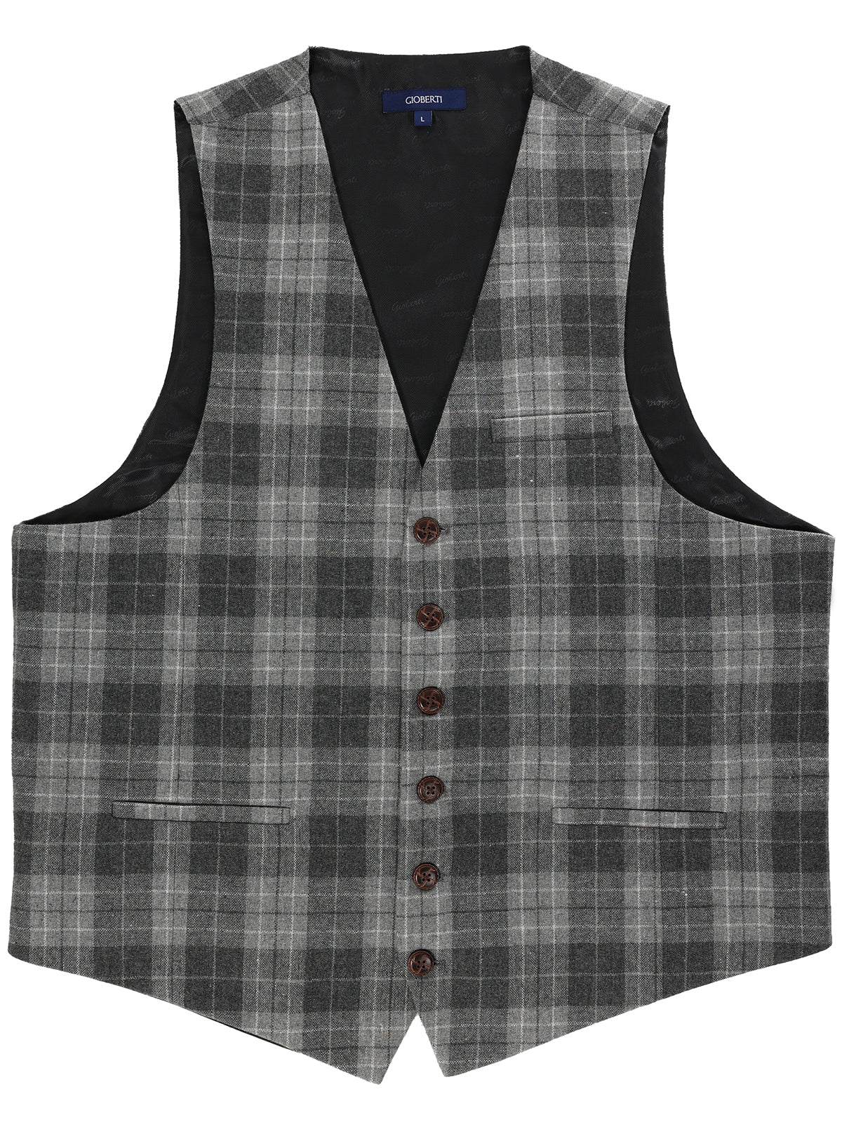 Mens Button Formal Suit Vest