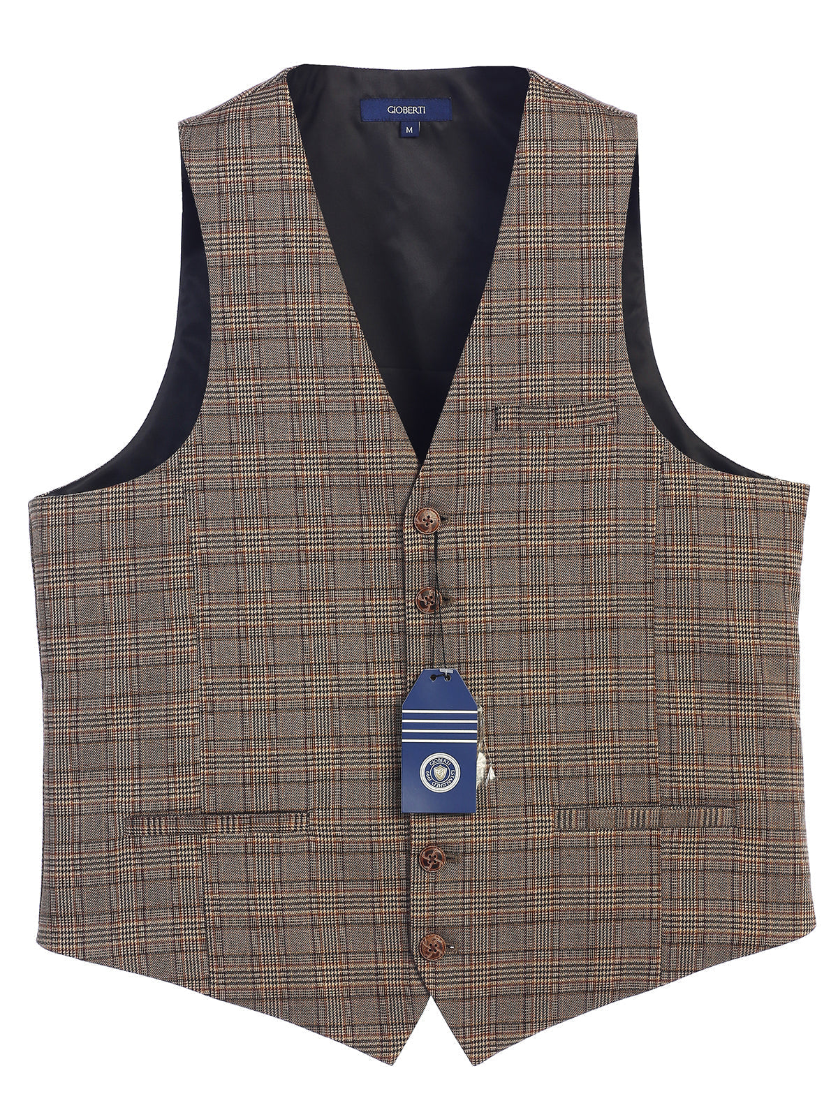 Mens Button Formal Suit Vest