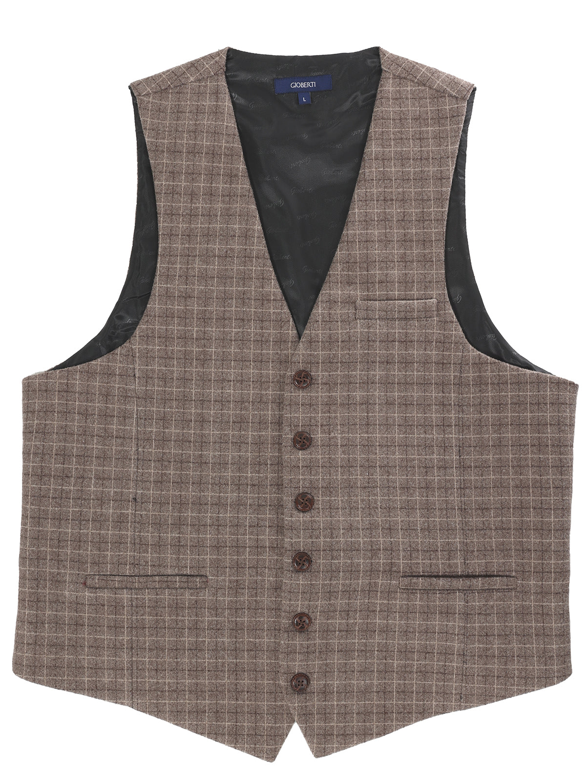 Mens Button Formal Suit Vest