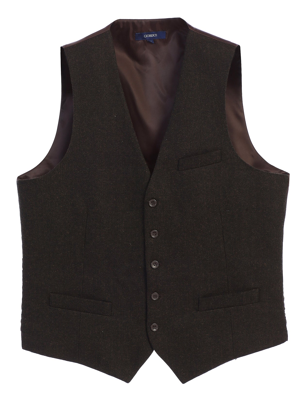 Mens Button Formal Suit Vest