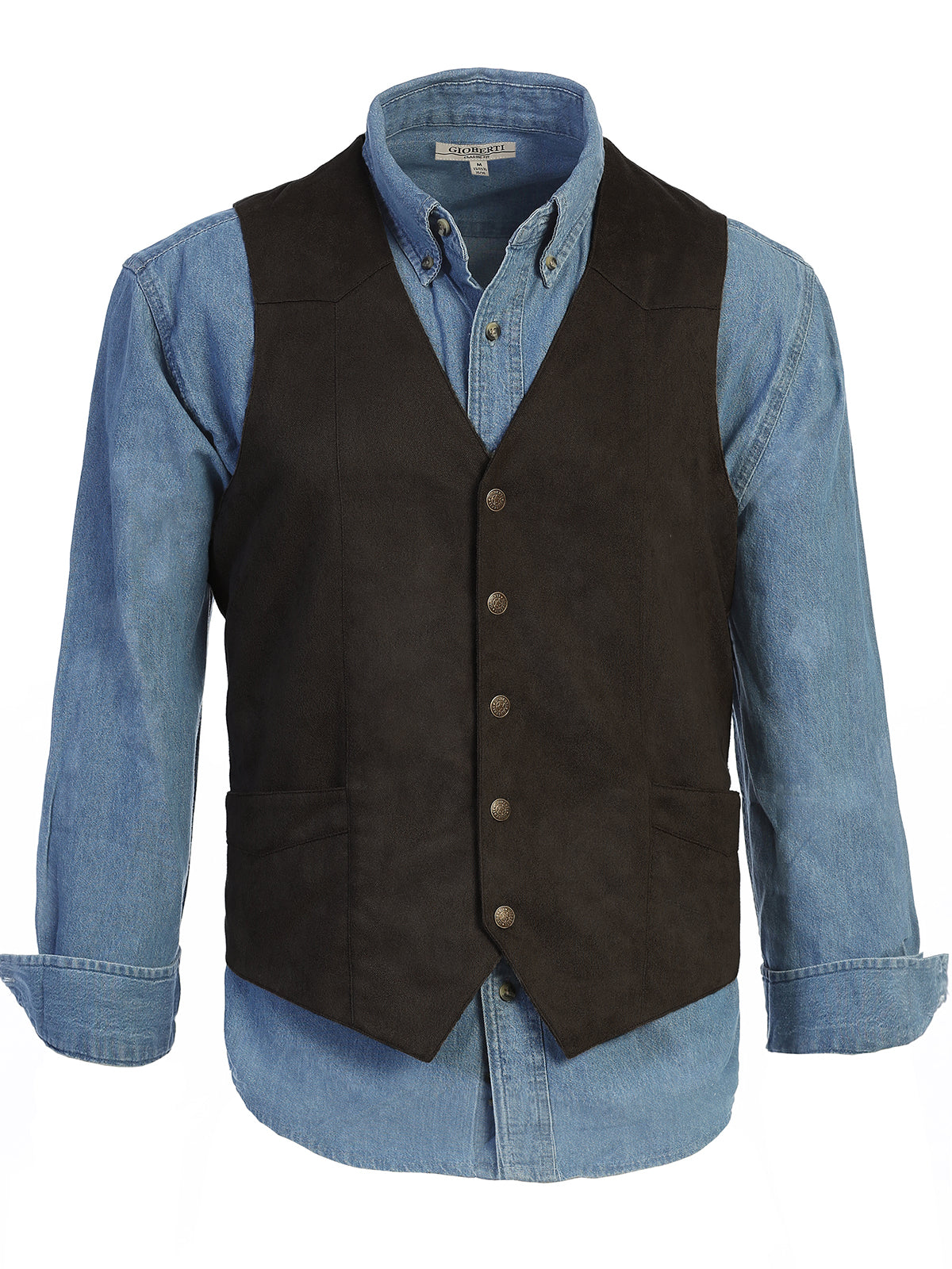 Vest Denim Shirt