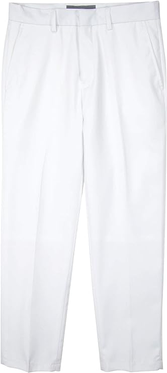 Boys Slim Fit Flat Front Dress Pants 100% Polyester P68