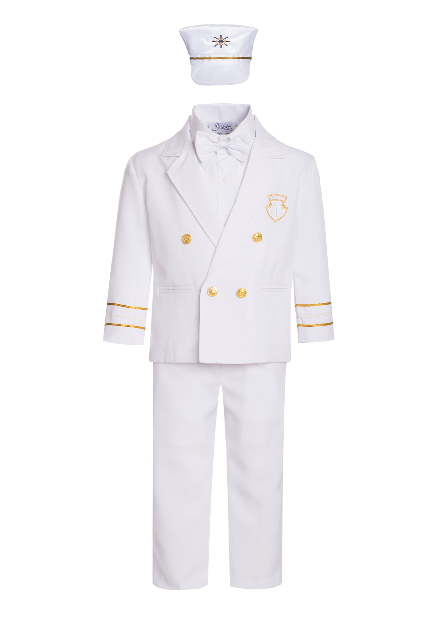 Boy Captain Sailor Suit  Nautical Outfit RFL-CP007