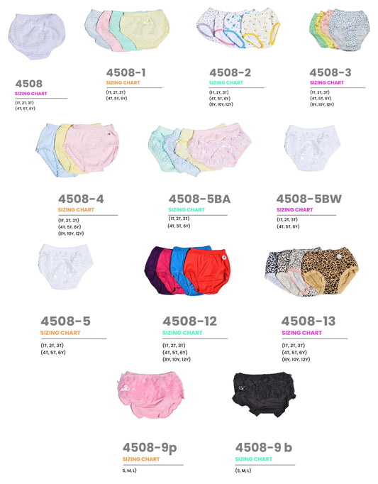 Underwear Girls Panties KC_4508