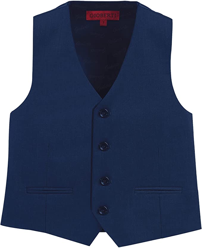Formal Vest Suit 4 Button Toddler's Kids Boys GB-VS85